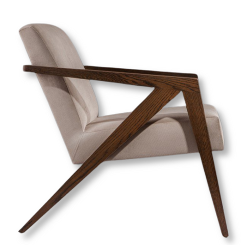 Angular Accent Chair