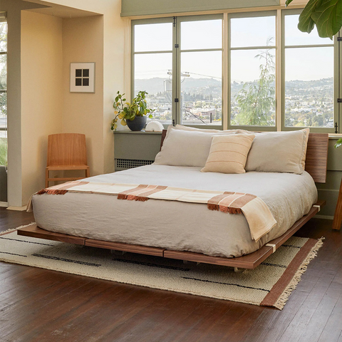 Wood Plank Bed set