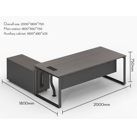 Shaped Managers Table