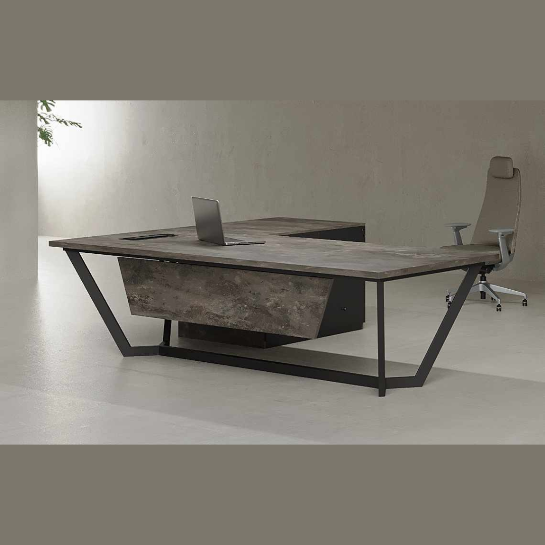 Snow Executive Desk