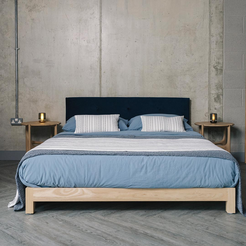 Lona Low Bed with Side Tables