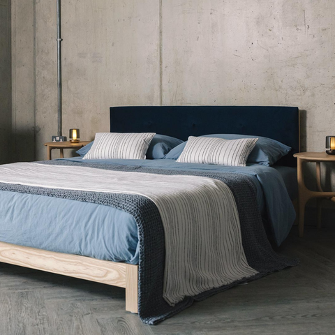 Lona Low Bed with Side Tables