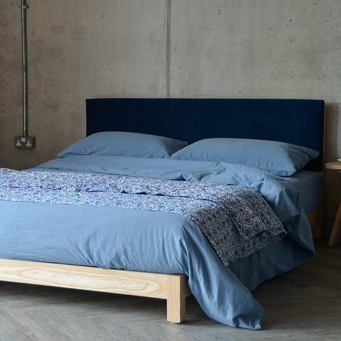 Lona Low Bed with Side Tables