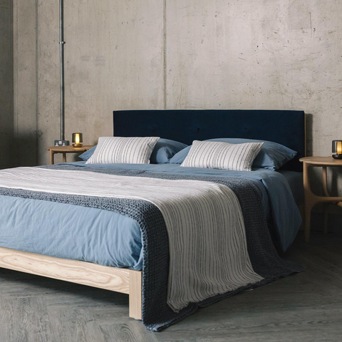 Lona Low Bed with Side Tables