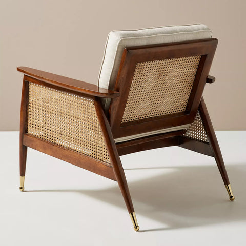 Caned Accent Chair