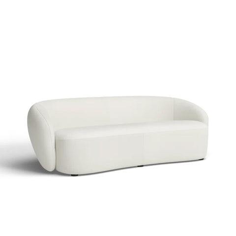 Chenille Upholstered Curved Sofa (3+2+1)