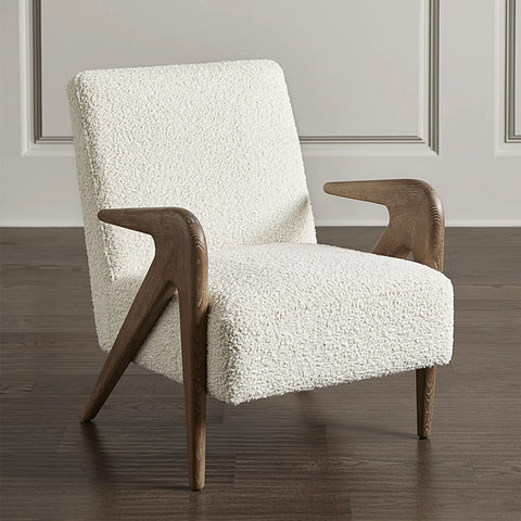 Faux Accent Chair