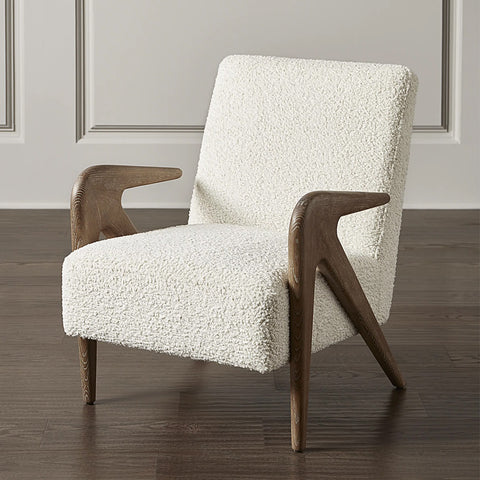 Faux Accent Chair