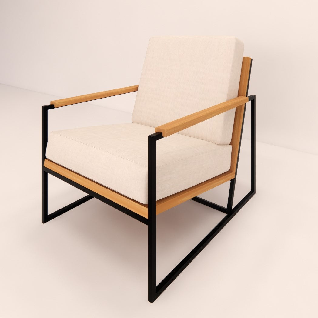 Ivory Luxe Chair