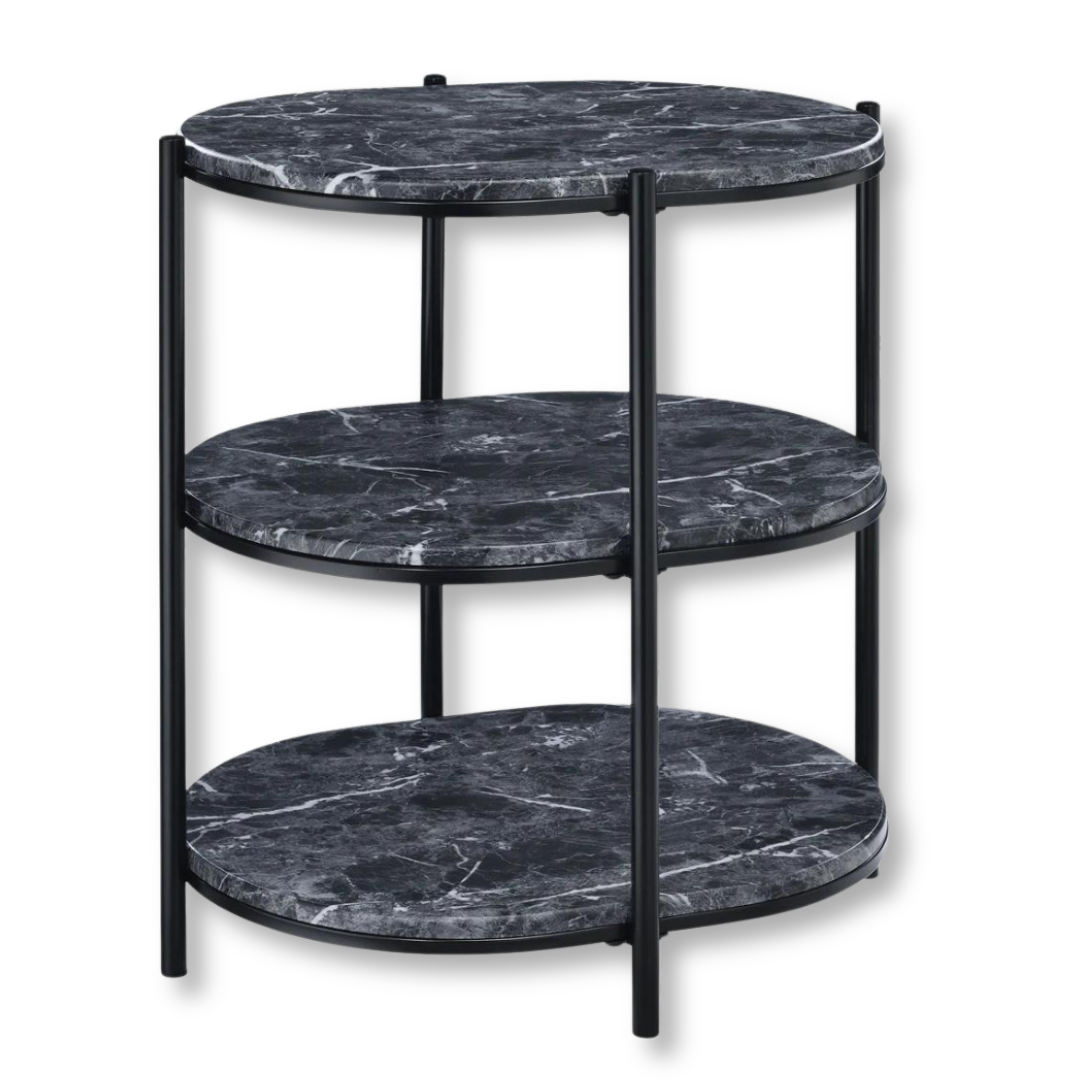 Renton 3-Tier Oval Table