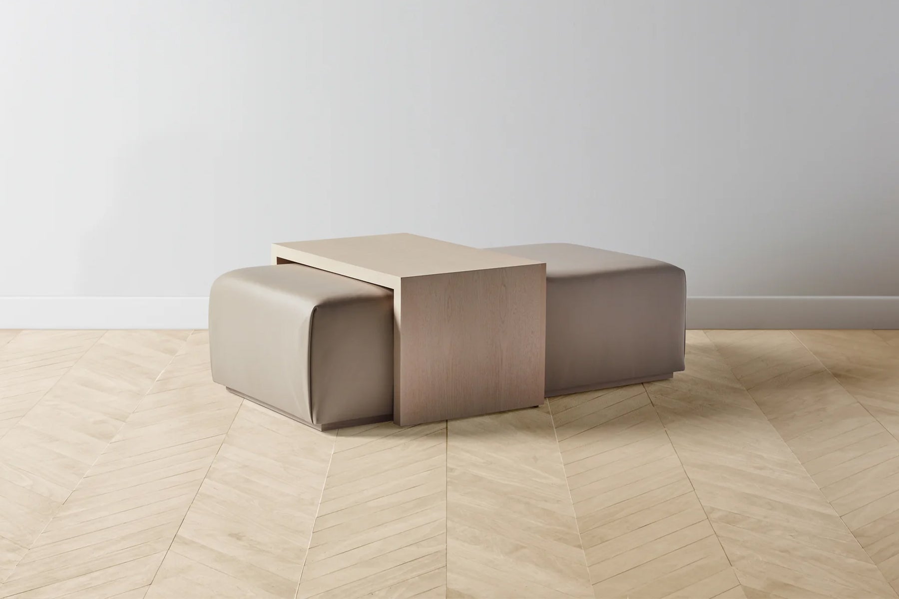 The Ottaman Coffee Table (With 2 Side Tables)