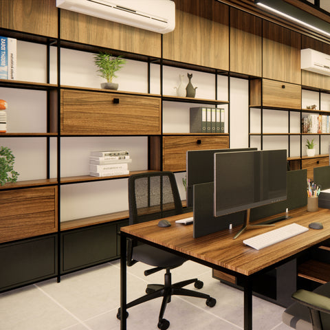 CollabEdge Workstation by Chisel House with modern design, spacious layout, and flexible seating options.